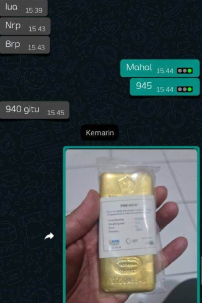 Testimoni konsumen Jual Beli Emas Cirebon